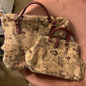 Mary Poppins traveler bags - Vintage gems